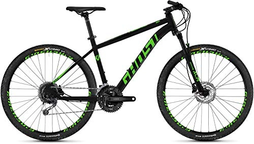 Mountain Bike : Ghost Kato 4.7 Mountain Bike, night black / riot green, S