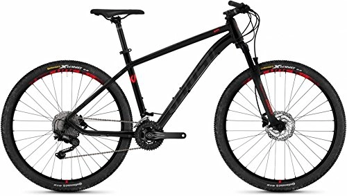 Mountain Bike : Ghost Kato 6.7 Shiny / / Night Black / Titanium Gray / Neon Red / / Modello 2018, Night Black / Titanium Gray / Neon Red