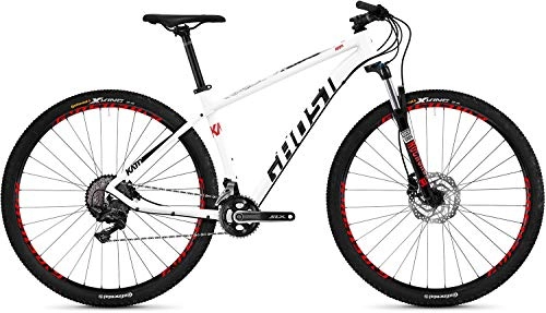 Mountain Bike : Ghost Kato 7.9 Mountain Bike, star white / night black / fiery red, L