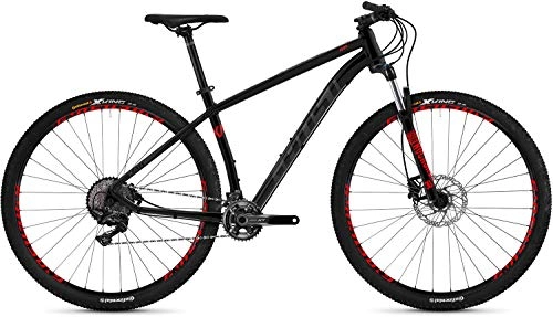 Mountain Bike : Ghost Kato 9.9 / / Night Black / Titanium Gray / Riot Red, Night Black / Titanium Gray / Riot Red, XL