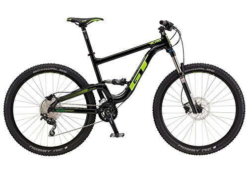 Mountain Bike : GT Bicycles 725106 M1002 Bicicletta, Unisex Adulto, Black, S