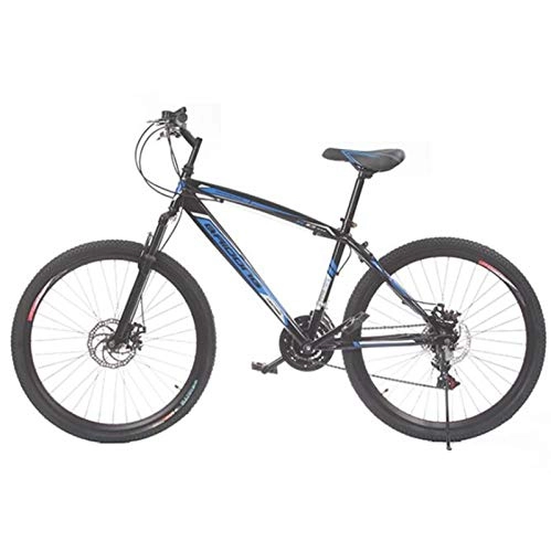 Mountain Bike : LBWT Studente Mountain Bike, 20 Pollici Esterni Bici, Freestyle City Road Biciclette, Articoli da Regalo (Color : Black Blue)