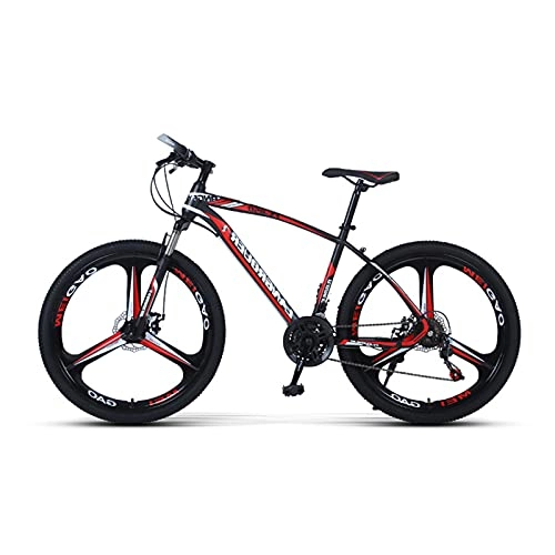 Mountain Bike : LHQ-HQ Mountain Bike Bici per Giovani / Adulti 24 velocità 26"Ruota MTB Freno A Doppio Disco per Bicicletta Caricamento 150 kg Colori Multipli, a