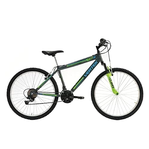 Mountain Bike : MASCIAGHI Bicicletta 27.5" MTB CLIMB 18 VELOCITA' ANTRACITE / VERDE 38