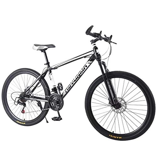 Mountain Bike : Mbby Sport Biciclette 26" Wheel Mountain Bike 21 velocit, Cruiser Bicycle Beach Ride Travel Sport per Donna Uomo Bambini Alunno (Bianca)