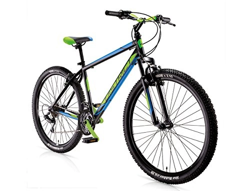 Mountain Bike : MBM 630U / 18 District, Fat Bike da Montagna Uomo, Verde A10, Taglia Unica