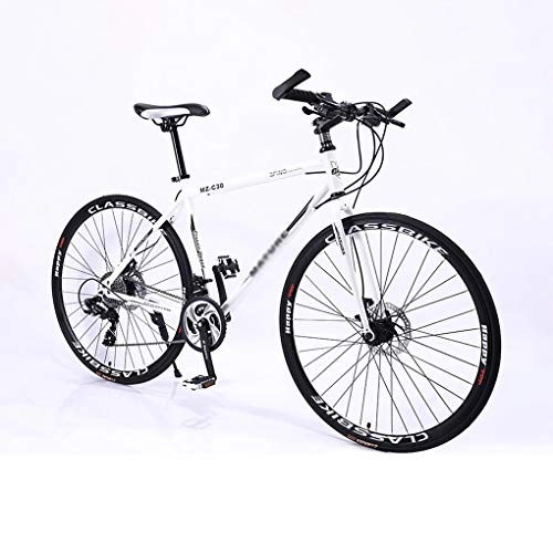 Mountain Bike : MGW Biciclette elettriche per Adulti, Bicicletta in Lega di Alluminio Freno a Doppio Disco a velocità variabile per Adulti 30 velocità