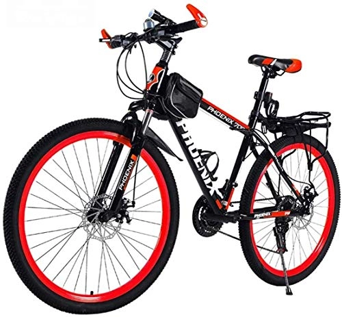 Mountain Bike : MJY Ruote da 26 pollici, bici, mountain bike, doppio freno a disco, velocità 21 / 24 / 27 mtb, bicicletta 6-20, 21