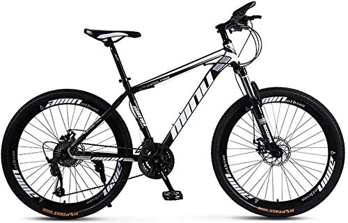 Mountain Bike : Mountain bike, bicicletta della strada, Hard Tail Bike, 26 pollici bici, acciaio al carbonio Studente Bike, 21 / 24 / 27 / 30 Speed Bike, maschio e femmina studenti biciclette, for gli sport esterni, Eser