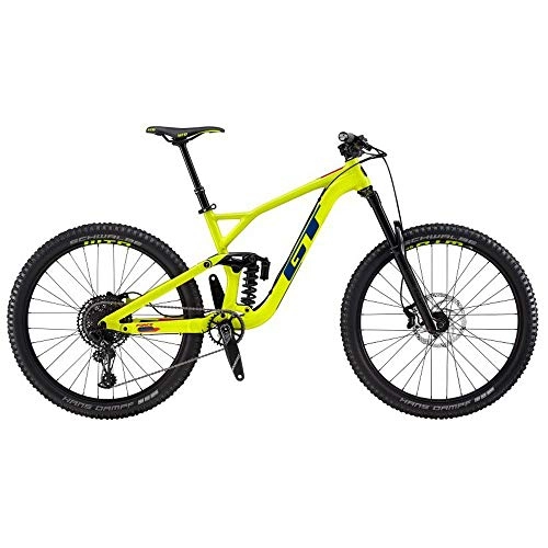 Mountain Bike : Mountain Bike GT 27.5" M Force Al Elite - Chartreuse, Chartreuse, S