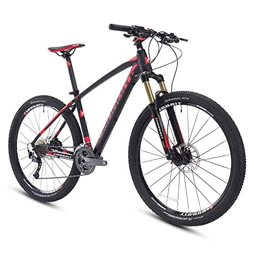 Mountain Bike : Mountain Bike, Mountain Bike Hardtail da 27, 5 Pollici con Pneumatici Grandi, Mountain Bike a 27 velocità in Alluminio, Mountain Bike da Donna con Sedile Regolabile per Bicicletta da Uomo