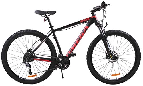 Mountain Bike : OMEGA BIKE Spark, Bicicletta, Bici da Strada, Mountain Bike. Unisex-Adulti, Nero, 27.5