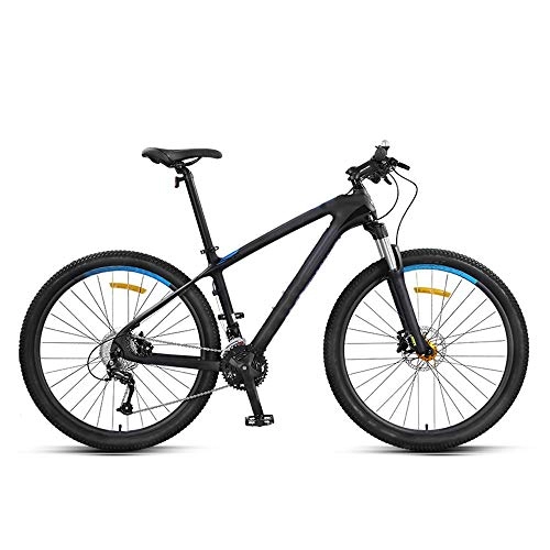 Mountain Bike : QuXiaoMo Mountain Bike, in Fibra di Carbonio, Unisex, 30 velocità, Adulto, Studente, Corse, velocità Variabile Commutare