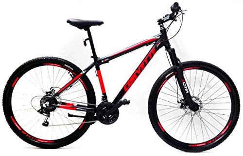 Mountain Bike : Reset Bicicletta Mountain Bike MTB Ragazzo 27, 5" 21V MTB Nomand Nero e Rosso
