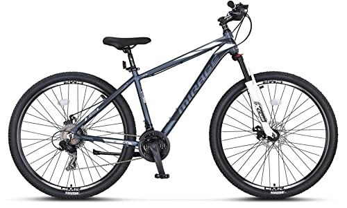 Mountain Bike : Umit Mirage, Bicicletta Unisex Adulto, Grigio / Bianco, 27, 5" T.20
