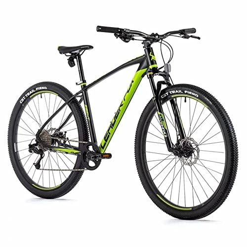 Mountain Bike : Velo - Muscolare per mountain bike 29 Leader Fox esent 2022, 8 V, telaio da 18 pollici, colore: Nero opaco
