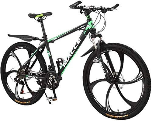 Mountain Bike : WSJYP velocità Variabile 21 velocità MTB 26 Pollici, Assorbimento degli Urti, MTB Bici in Acciaio al Carbonio Bici da Strada Mountain Bike-Bici da Strada per Uomo e Donna