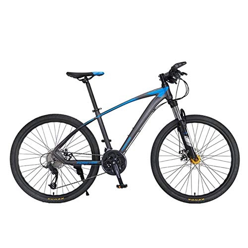 Mountain Bike : WYN Bicicletta da Montagna Lega di Alluminio, Blu, Altro