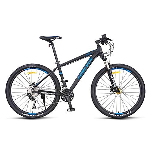 Mountain Bike : Xue Mountain Bike 27 velocit 27.5" Bicicletta per Adulti con Le Biciclette Lega di Alluminio Freni Telaio da Strada, Blu