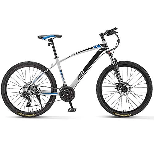 Mountain Bike : Yfkjh Off-Road Mountain Bikes - Bicicletta da strada leggera per adulti a velocità variabile, 27, 5 cm, 30 velocità