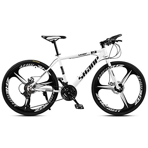 Mountain Bike : YUANP Mountain Bike per Adulti Bici da Montagna da 26 Pollici A 21 velocità in Acciaio Ad Alto Tenore di Carbonio, C-26in