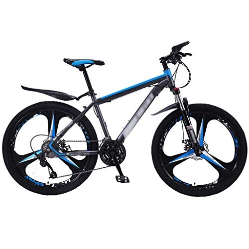 Mountain Bike : YXFYXF Biciclette a commutazione Dual Sospensione Unisex, Giovani Luce Racing Racing, velocità 21 / 24, Ruote 24 / 26 Pollici, Brake a Doppio Disco (Color : 21 Speed Blue, Size : 26 Inches)