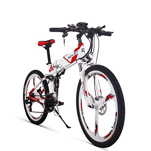 Bicicleta de montaña eléctrica plegables : cysum TOP860 vélo électrique Ebike pneu antidérapant de 26 pouces d'épaisseur batterie 36V * 12.8ah 3 Modes Trois entrepôt Europe vélo électrique à frein à disque hydraulique