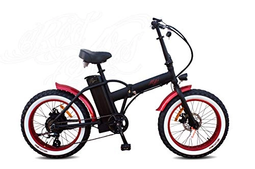 Bicicleta de montaña eléctrica plegables : Rodars Fatbike eBike Bicicleta Eléctrica Plegable Fatty 1000W 48V 21Ah Samsung 55km / h Autonomía 50-90km