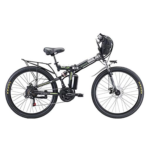 Bicicleta de montaña eléctrica plegables : TOPYL Carga Mxima 150kg, Plegable Bicicletas Electricas, 500w 48v 13AH Litio-batera De Iones Ebike, Bicicleta Electrica para Adultos, Velocidad Mxima 20km por Hora