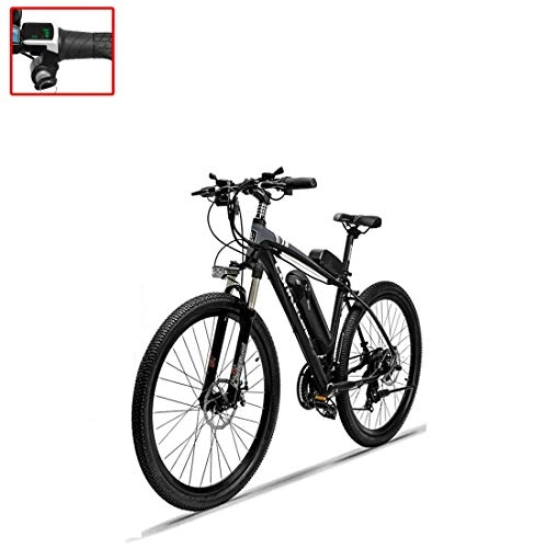 Bicicletas de montaña eléctrica : Adulto Bicicletas de 26 Pulgadas de montaña elctrica, batera de Litio 36V10.4 aleacin de Aluminio elctrico Bicicleta asistida, C