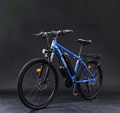 Bicicletas de montaña eléctrica : Adulto Bicicletas de 26 Pulgadas de montaña elctrica, batera de Litio de 36V aleacin de Aluminio de la Bicicleta elctrica, la Pantalla LCD del Dispositivo antirrobo, C, 14AH