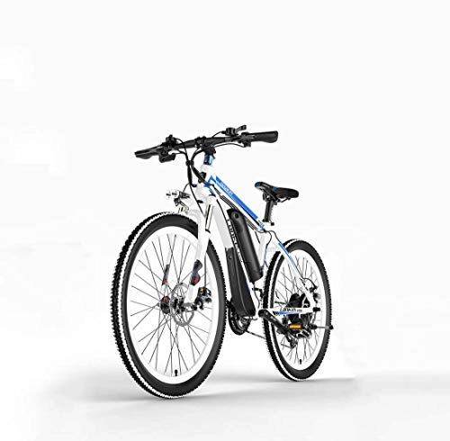 Bicicletas de montaña eléctrica : Adulto Bicicletas de 26 Pulgadas de montaña eléctrica, batería de Litio de 36V-48V aleación de Aluminio eléctrico Bicicleta asistida, A, 36V