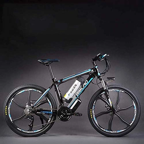 Bicicletas de montaña eléctrica : AISHFP 26 Pulgadas para Hombre Adulto de Bicicletas de montaña eléctrica, aleación de Aluminio Todo Terreno de suspensión Bicicleta eléctrica, batería de Litio City E-Bikes, 36V