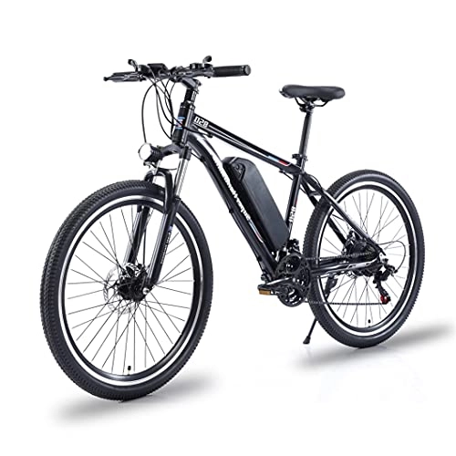 Bicicletas de montaña eléctrica : Baradine Bicicleta eléctrica de montaña 350W Bicicleta de montaña con Motor 48V 10.5Ah Ebike Bicicletas eléctricas BMX Bicicletas eléctricas de Viaje