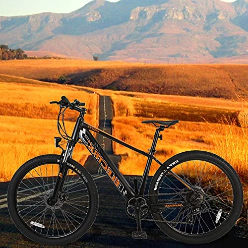 Bicicletas de montaña eléctrica : Bicicleta Eléctrica de Montaña de 27, 5" Batería Litio 36V 10Ah Bicicleta Eléctrica E-MTB 27, 5" E-Bike MTB Pedal Assist Shimano 7 Velocidades Amigo Fiable para Explorar