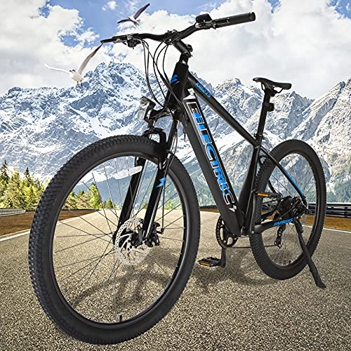 Bicicletas de montaña eléctrica : Bicicleta eléctrica Mountain Bike de 27, 5 Pulgadas 250 W Motor E-Bike MTB Pedal Assist Urbana Trekking