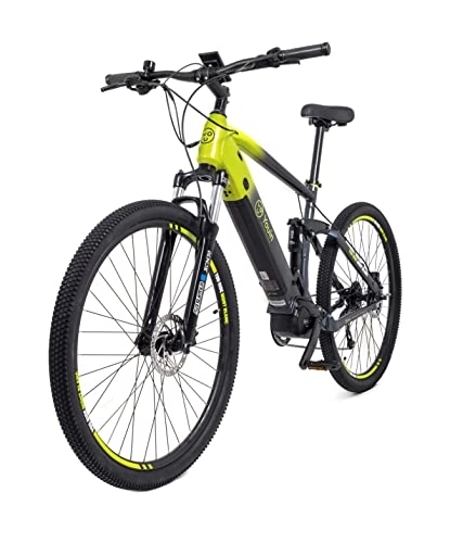 Bicicletas de montaña eléctrica : Bicicleta eléctrica MTB, Youin Mont Blanc, 29", Batería Samsung 720 WH, monoplato, Doble suspensión, Motor Central