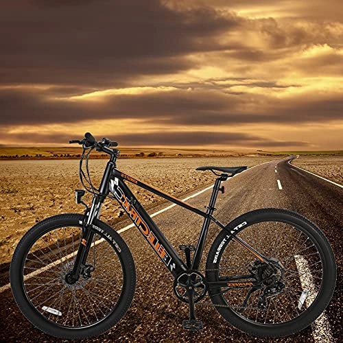 Bicicletas de montaña eléctrica : Bicicleta Eléctrica para Adultos Batería Litio 36V 10Ah Bicicleta Eléctrica E-MTB 27, 5" E-Bike Engranaje De 7 Velocidad De Shimano Hombres Mujeres con Instrumento LCD Central & Autonomía Buena