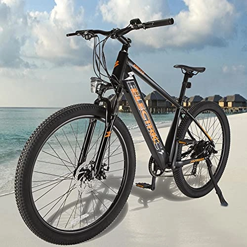 Bicicletas de montaña eléctrica : Bicicleta Eléctrica para Adultos Mountain Bike de 27, 5 Pulgadas Batería Litio 36V 10Ah E-Bike MTB Pedal Assist Amigo Fiable para Explorar