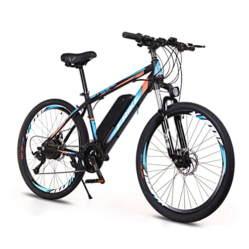 Bicicletas de montaña eléctrica : BYINGWD Ebike, Bicicletas Eléctricas, Bicicletas Eléctricas para Adultos, Bicicletas Eléctricas De Montaña, 26 '' Bicicletas Eléctricas para Adultos, Bicicleta Eléctrica E-Bicicleta(Color:Azul)