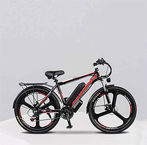 Bicicletas de montaña eléctrica : CCLLA Bicicleta de montaña eléctrica para Adultos, batería de Litio de 48 V, Bicicleta eléctrica de aleación de Aluminio, Pantalla LCD, Ruedas de aleación de magnesio de 26 Pulgadas (tamaño: 17AH)