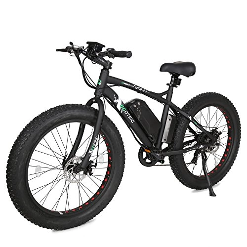 Bicicletas de montaña eléctrica : EGO BIKE 26 "Grasa Bicicleta neumático Rueda Hombres Playa de Nieve montaña Bicicleta eléctrica 500 W eléctrico ciclomotor