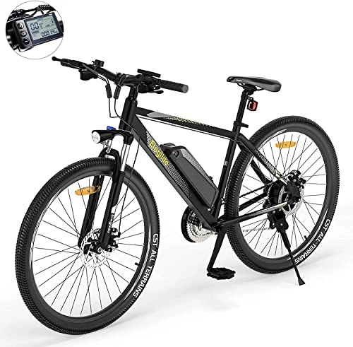 Bicicletas de montaña eléctrica : Eleglide M1 PLUS Mountain Bike 27, 5 pulgadas, bicicleta eléctrica adultos, batería extraíble de 12, 5 Ah, cambio Shimano - 21 velocidades