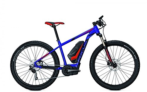 Bicicletas de montaña eléctrica : Focus E-bike jarifa Fat Plus S de Mountain Bike 10g 17Ah 36V 27, 5', bluem 36v / 17ah
