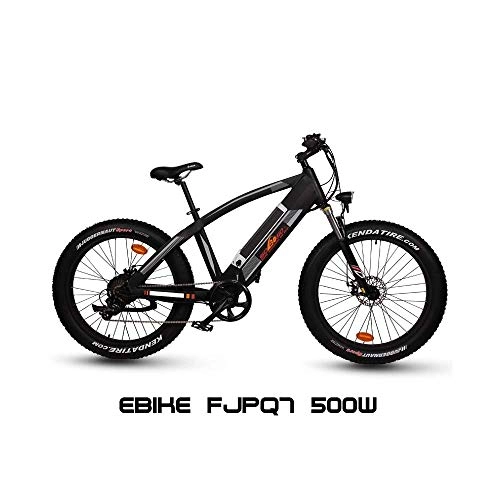 Bicicletas de montaña eléctrica : FUJISOL Bicicleta de montaña elctrica BTT eBike FJPQ7 500w