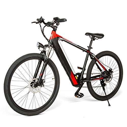Bicicletas de montaña eléctrica : Lanceasy Bicicletas Electricas Bicicleta de Montaña, 250W, Velocidad máxima 30 km / h, Pantalla LED, para Ciclismo al Aire Libre