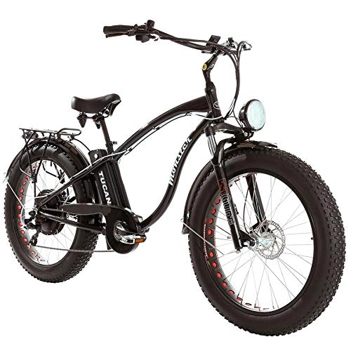 Bicicletas de montaña eléctrica : Monster 26 Limited Edition -Es el Fat Ebike - Marco Aluminio Hydro tb7005 - vorderfed erung - Ruedas 26