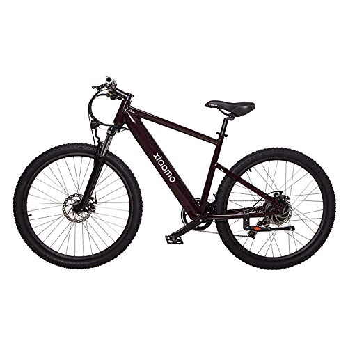 Bicicletas de montaña eléctrica : QDWRF Bicicleta Eléctrica, Bicicleta De 250W / 36V / 10.4Ah, Bicicleta Asistida Eléctricamente De 27.5", Bicicleta Eléctrica Unisex para Adultos, Negro