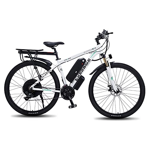 Bicicletas de montaña eléctrica : TAOCI Bicicletas eléctricas para adultos, bicicleta de montaña, bicicletas eléctricas de, batería de iones de litio extraíble de 29 "48 V 1000 W para viajes en bicicleta al aire libre