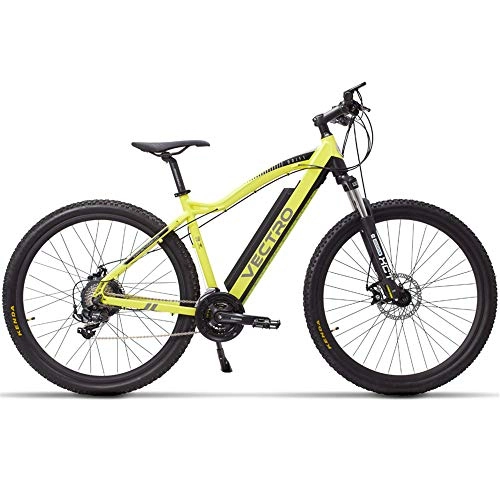 Bicicletas de montaña eléctrica : TYT Montaña bicicleta eléctrica 29 pulgadas bicicleta eléctrica, bicicleta de montaña estándar amarillo
